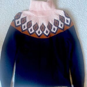 J. Crew fair isle sweater XXS 100% merino wool